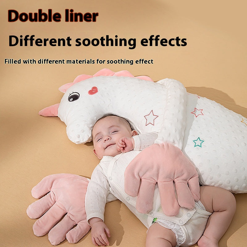 Coussin Apaisant Bébé Dinosaure - Effet Câlin